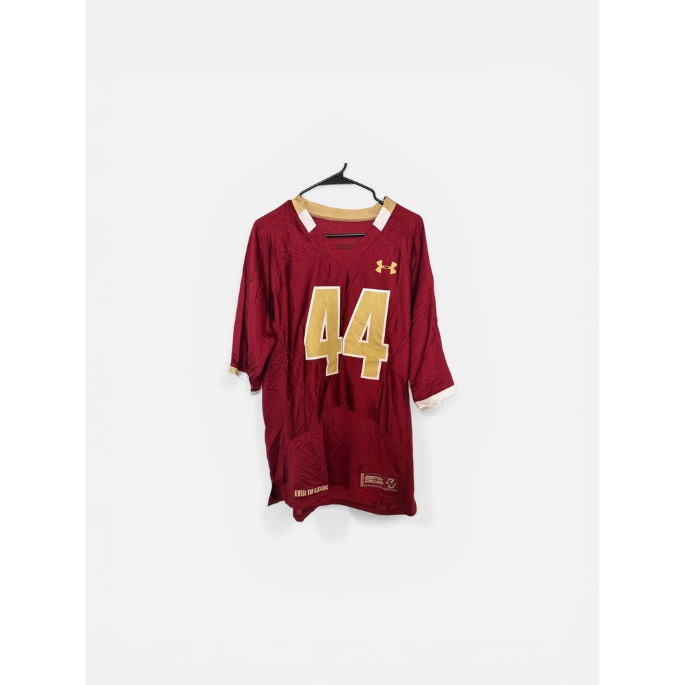 Under Armour Boston College Eagles Football Jersey‎ Maroon Gold Mens Medium